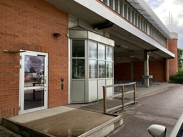 entrance to an exam hall