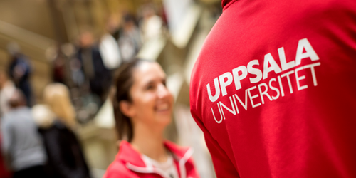 röda uppsala universitets-tröjor
